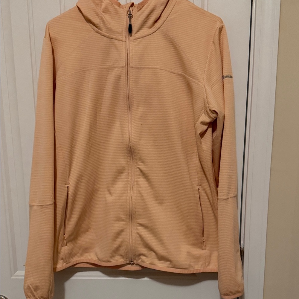Columbia Women's Light Orange Hooded Jacket‎